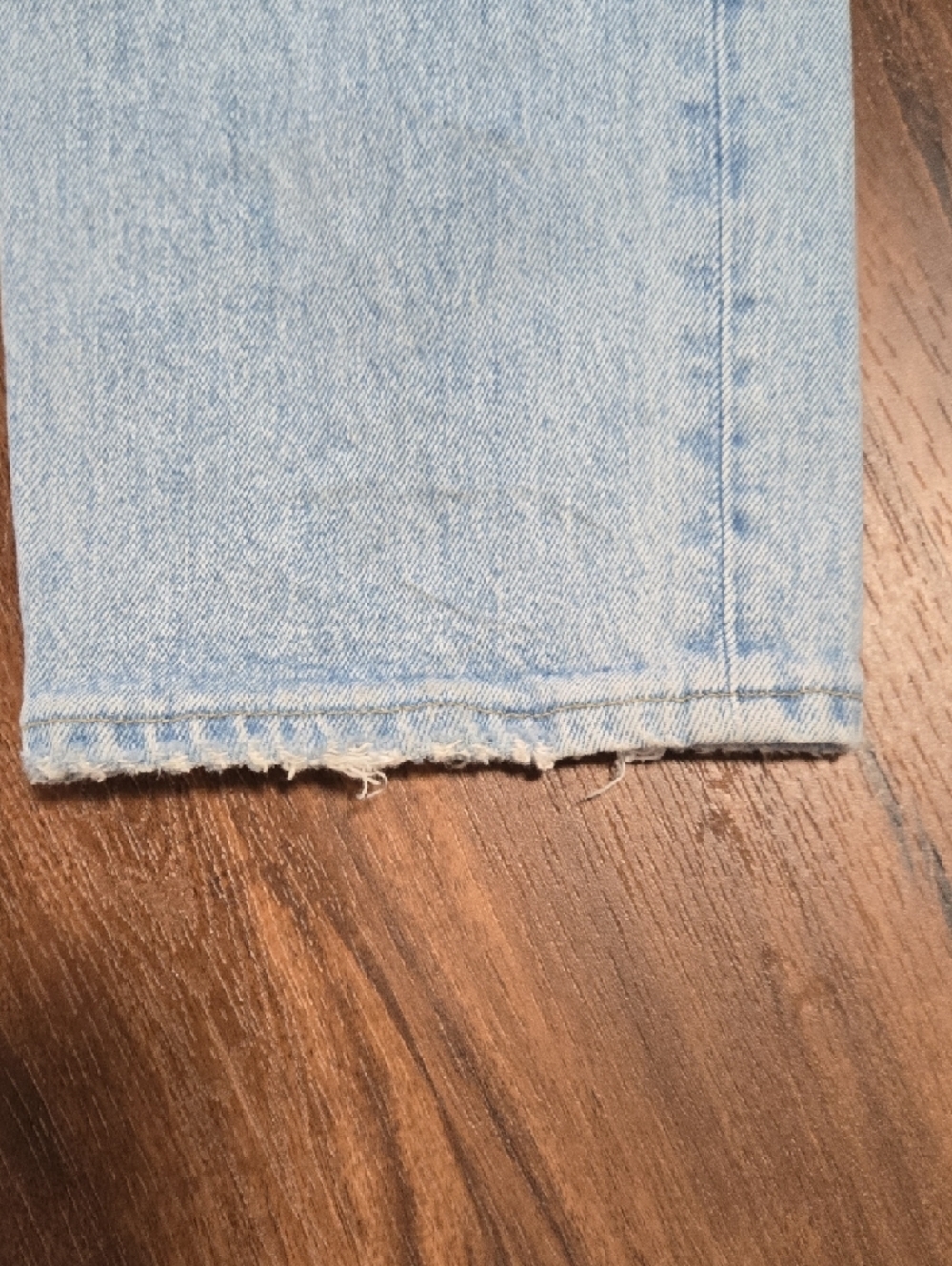 Abercrombie & Fitch The 90s Straight Ultra High Rise Curve Love Sz 27 Light Wash - Picture 8 of 10